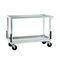 14564 - 18 5/8"W x 32"H x 45"L Produce and Stocking Utility Cart with Handle