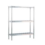 14565 - 18"D x 76"H x 80"L Keg Stacker Shelving Unit