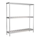 14569 - 18"D x 76"H x 72"L Keg Stacker Shelving Unit