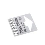 Label Chute Grey For Scotsman Part# 15-0680-03