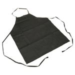 1557BLK - 2 Pocket Adjustable Black Bib Apron