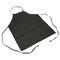 1557BLK - 2 Pocket Adjustable Black Bib Apron