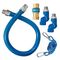 Gas Hose Kit, 1/2" X 48" , With Swivels for Dormont Part# 1650BPQ2SR48