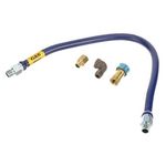 Dormont 1650BPQS36 1/2 DIA., 36 BLUE HOSE, SNAPFAST, SWIVEL MAX