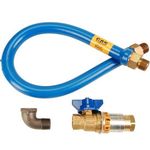 Dormont - 1675BPCF36 - 36 in 3/4 in NPT  Blue Hose® Gas Connector Kit