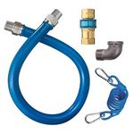 Dormont - 1675BPQR48 - 3/4 in X 48 in Blue Hose™ Swivel MAX® Gas Hose Connector Kit