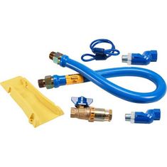 DORMONT - 1675KITCF2S48PS - KIT,GAS HOSE, 3/4"X48",SFTY-SET