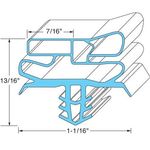 Door Gasket for Delfield Part# 1701208