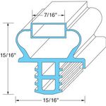 Gsk190 Door Gasket 13In X 30In Gray