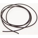 Nieco 17530 Wire, Hi Temp UL5107, 12 Gauge Stranded, Black, Per Foot