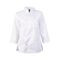 18712XL - 2XL Women's White 3/4 Sleeve Chef Coat