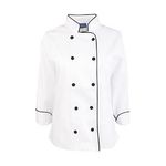 Xs Ladies Chef Coat Executive Long Sleeve for AllPoints Part# 1879XS