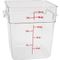 Container Sq Clear 18Qt  for Cambro Part# 18SFSCW135