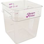 Container(18 Qt, Allergen-Free for Cambro Part# 18SFSCW441