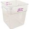 Container(18 Qt, Allergen-Free for Cambro Part# 18SFSCW441