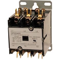 Contactor(3 Pole,25 Amp,240V) for Hatco Part# 2-01-012