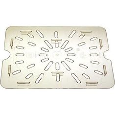 Drain Tray Half Size-135 Clear for Cambro Part# 20CWD135