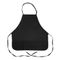 27 In Rounded Bib Apron 3 Pocket Black for AllPoints Part# 2104BLK