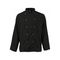 2122BKSL2XL - 2XL Men's Active Black Long Sleeve Chef Coat