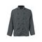 2122SLBKL - Large Men's Active Slate Long Sleeve Chef Coat