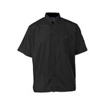 Lg Active Chef Shirt Mens Black Ss for AllPoints Part# 2126BKBKL