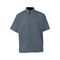 2126SLBK2XL - 2XL Men's Active Slate Short Sleeve Chef Shirt