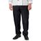 2241BLK3XL - 3XL Men's Active Baggy Black Chefs Pants