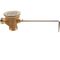 FISHER MFG - 22438 - WASTE,TWIST, BRASS,W/SS VALVE