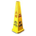 Cone "Wet Floor" 36" Yellow for Rubbermaid Part# 23879