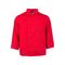 2577RED2XL - 2XL Lightweight Long Sleeve Red Chef Coat