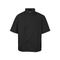 2Xl Lw Chef Coat Black Short Sleeve for AllPoints Part# 2578BLK2XL