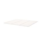 All Points 26-3231 Epoxy Coated White Wire Shelf - 21 5/8" x 25 1/8"