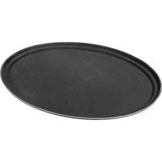 Tray(27"Oval, Black, Camtread) for Cambro Part# 2700CT110