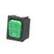 801-1987 - ROCKER SWITCH - GREEN LIGHT