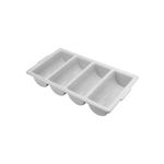 ADCRAFT - CBP-4 - TRAY,FLATWARE, 4 COMPTMT, PLST