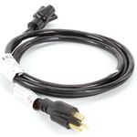 Star 2E-6WH0040P Power Cord, 6' Long, H-10