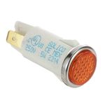 Wells 2J-30516 Signal Light, Amber, 250V