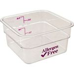 Container(2 Qt, Allergen-Free) for Cambro Part# 2SFSCW441