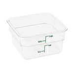 Container Clear 2qt for Cambro Part# 2SFSCW