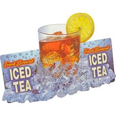 Decal (Iced Tea) for Bunn-O-Matic Part# 3043-0004