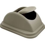 Lid,Waste Basket (Beige, Dome) for Rubbermaid Part# 306700BEIG