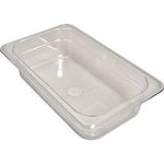 Pan,Food(Fourth,2-1/2"D,Clear) for Carlisle Foodservice Products Part# 3068007