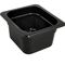 Pan,Food , 1/6 Sz,4"D,Blk Poly for Carlisle Foodservice Part# 3068403