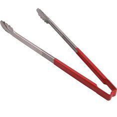 Tongs,Scallop , 16",Red Hdl for Edlund Part# 31611