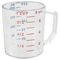 CAMBRO - 25MCCW135 - CUP,MEASURING(1 CUP,DRY,CLEAR)