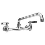 FISHER MFG - 60674 - FAUCET,8"WALL, LEADFREE,SS,14"S