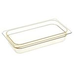 Hot Pan Third X 2 1/2 In Amber for Cambro Part# 32HP-150