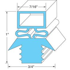 Door Gasket for Traulsen Part# 341-27565-00