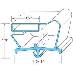 Door Gasket for Traulsen Part# 341-60005-00