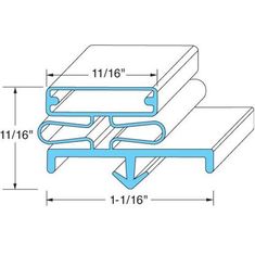 Gasket, Door for Traulsen Part# 341-60059-00